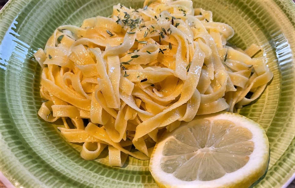 Tagliolini ai limoni
